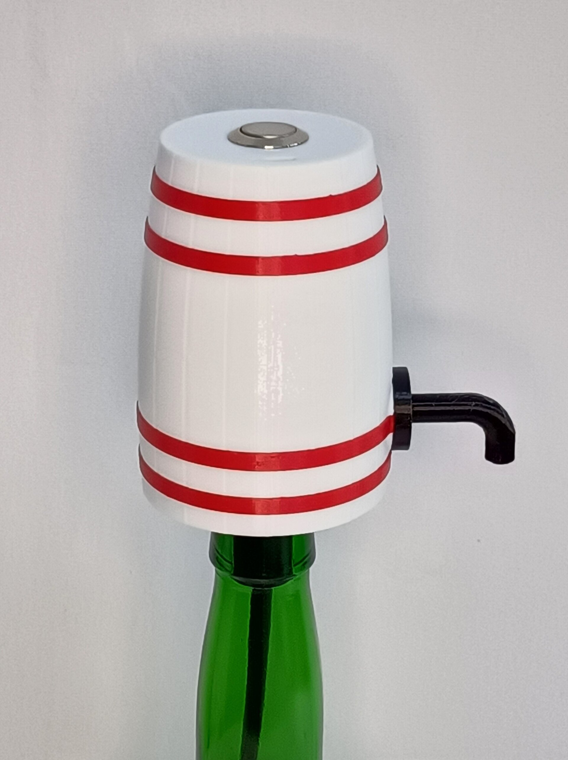 Escanciador de sidra eléctrico rojiblanco - 2